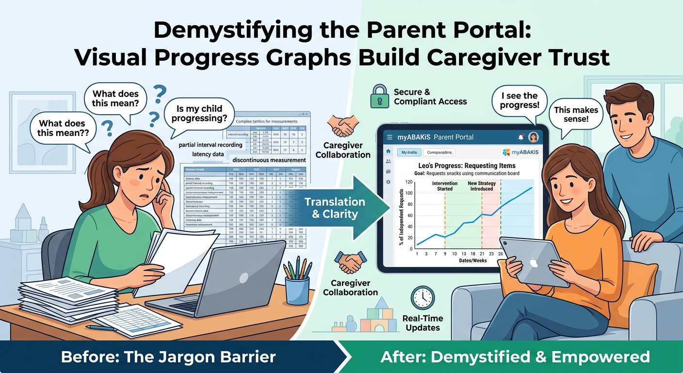 Demystifying the Parent Portal: How Visual ABA Progress Reportings Build Caregiver Trust